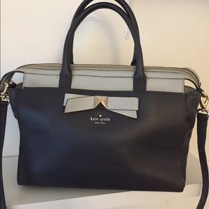 Kate Spade Gray leather purse